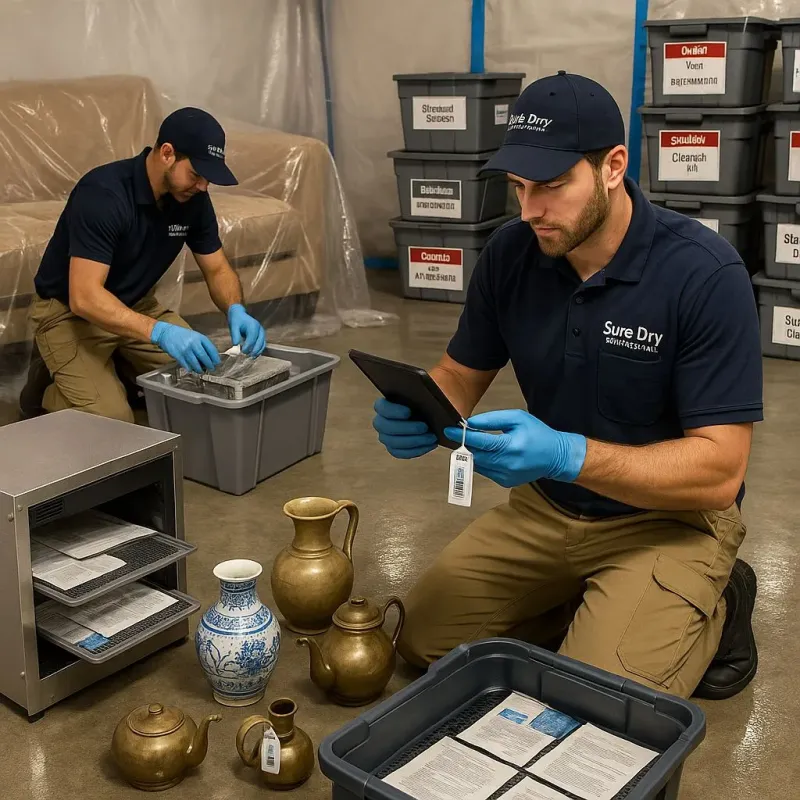 Content Protection and Restoration process in Abington, MA